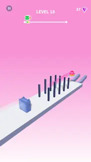 jelly shift - obstacle course iphone screenshot 2