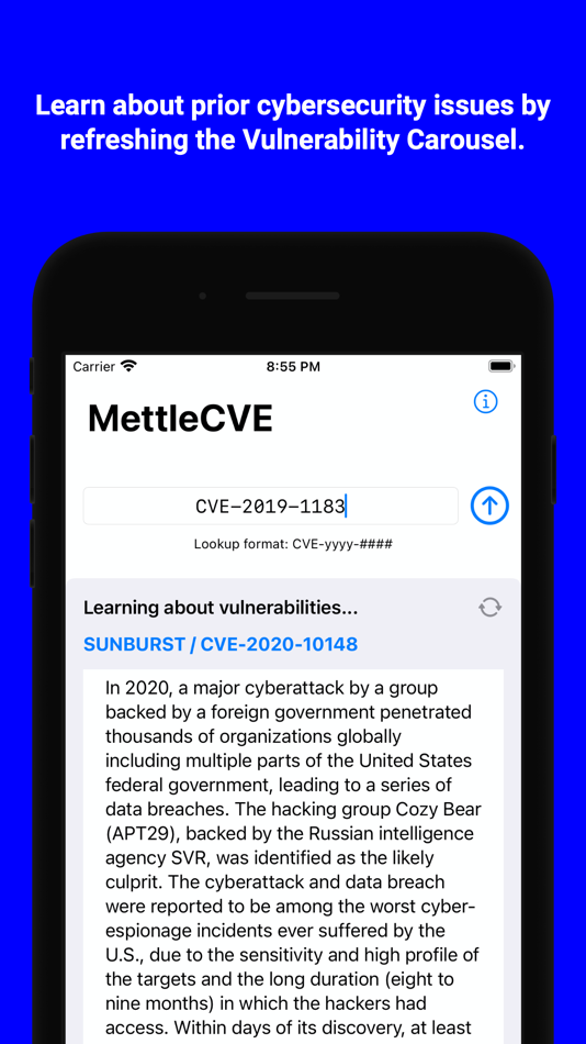 #4. MettleCVE (iOS) 由: Salvatore Saieva
