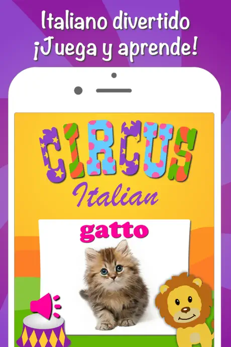 Italiano para niños idioma