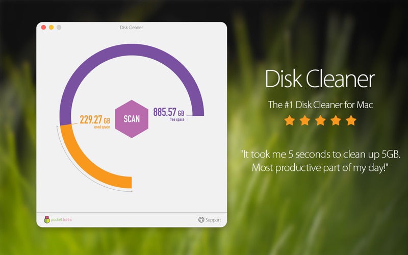 Screenshot #1 for Disk Cleaner - Free HD Space