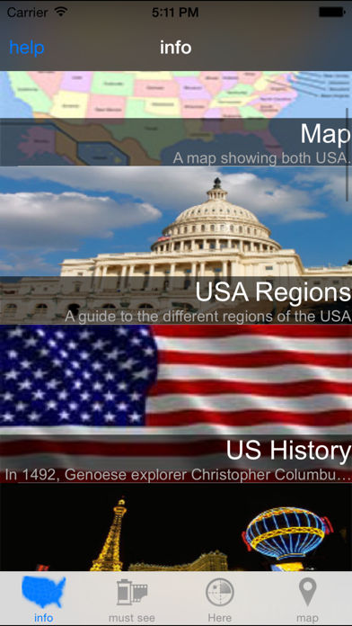 Screenshot #1 pour USA - Travel Guides