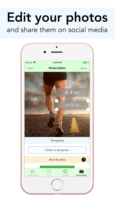 Training Plan - Running screenshot