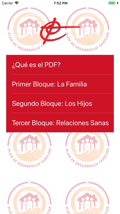 Plan de Desarrollo Familiar