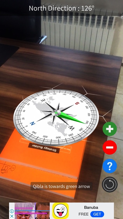 Qibla AR (Augmented Reality)