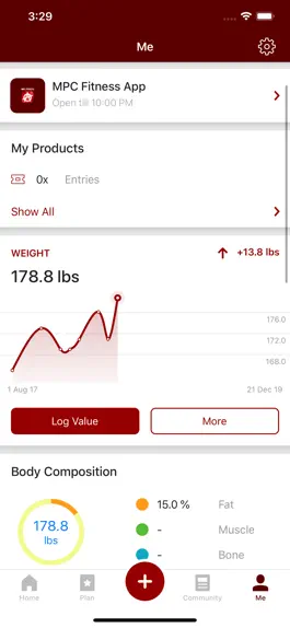 Game screenshot MPc Fitness App hack