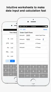 10bii+ financial calculator iphone screenshot 2