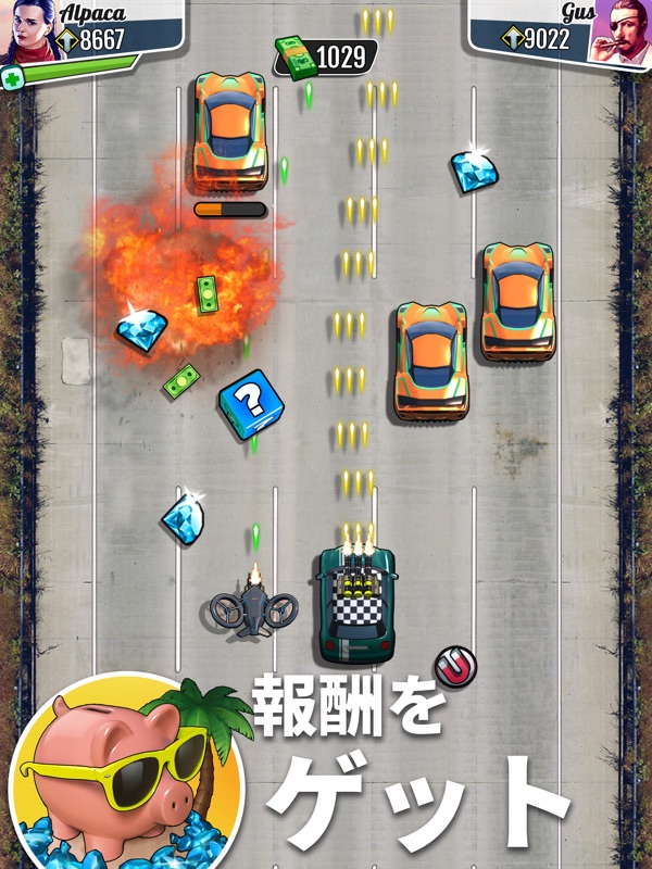 FASTLANE - アーケードシューティング&レースゲーム screenshot 10