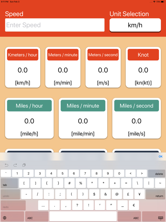 Screenshot #5 pour Speed Units Converter