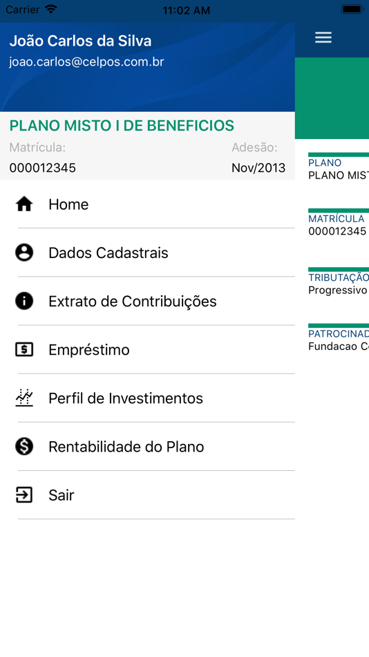 #3. Celpos (iOS) Ved: Sinqia Previdência