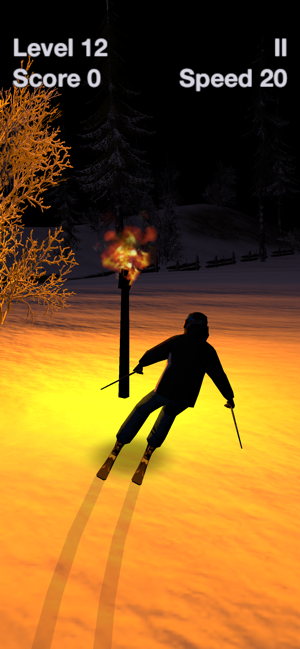Captura de tela do Alpine Ski III