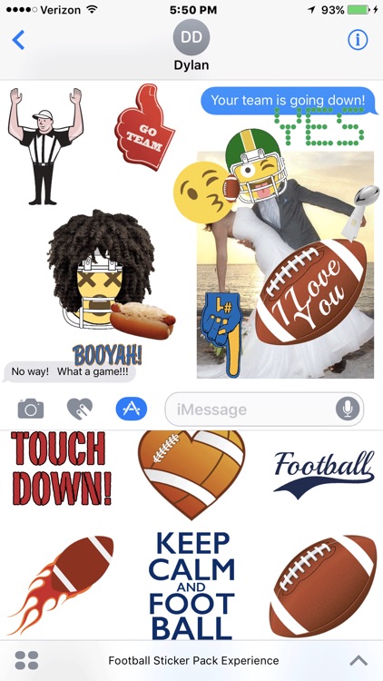 Football Sticker Experience
