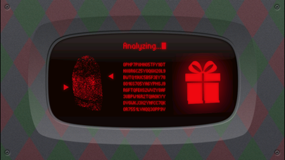 Naughty or Nice finger scanner Screenshot