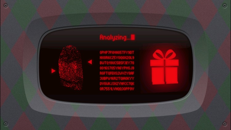 Naughty or Nice finger scanner