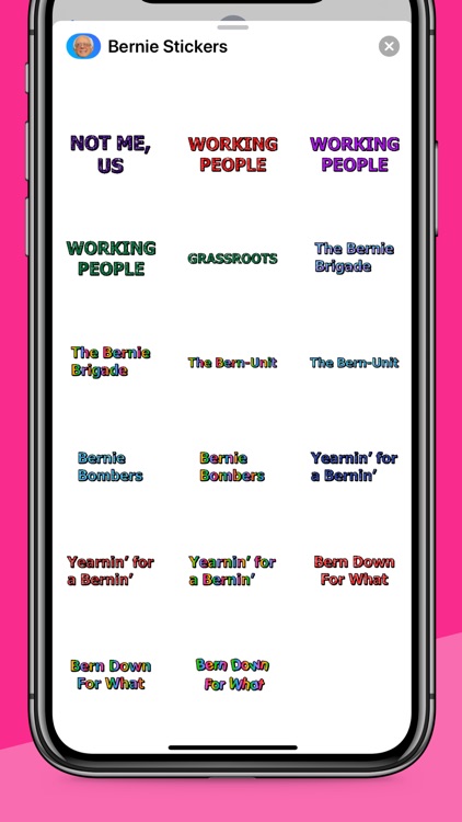 Bernie Sanders & Berniemoji screenshot-8