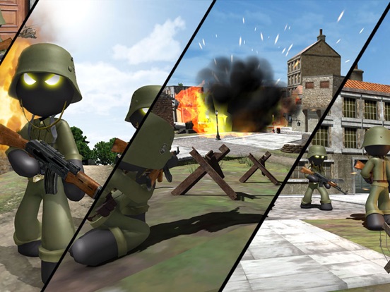 Stickman WW2 Duty - FPS iPad screenshot