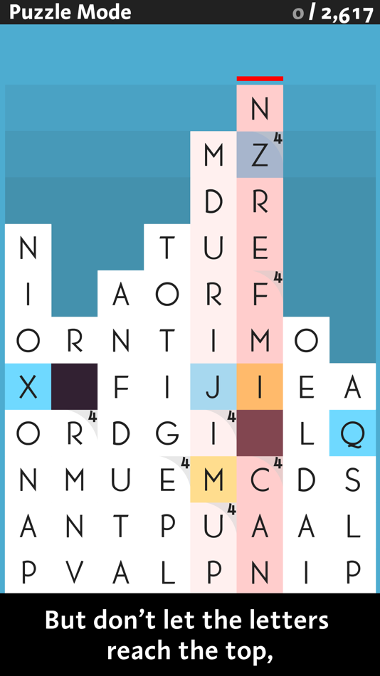 #3. SpellTower (iOS) 由: Zach Gage