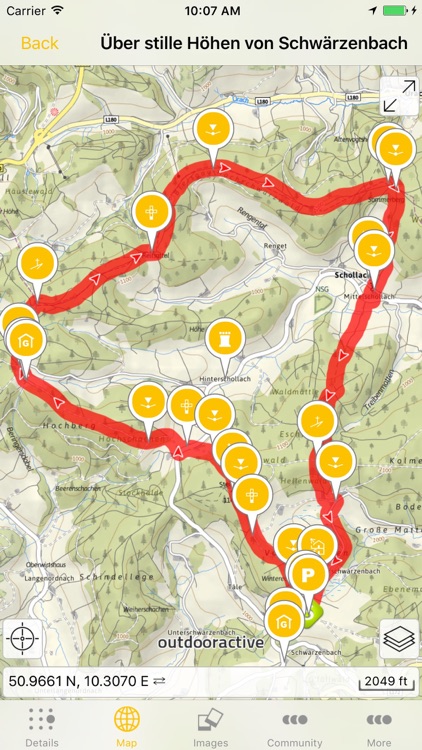 Hiking & biking in SW Germany screenshot-4