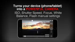 slr pro camera manual controls iphone screenshot 3