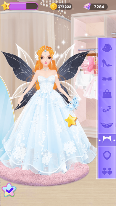 Beauty Dressup Hairstyle Salon Screenshot