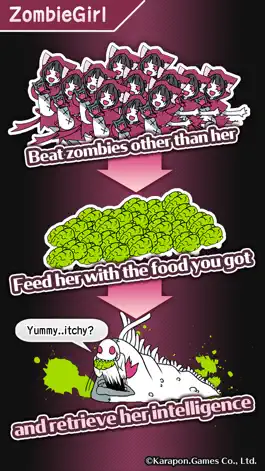 Game screenshot ZombieGirl-Zombie growing game apk