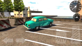 Russian cars driving simulator screenshot
