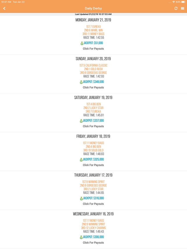 lotto payouts 8 may 2019