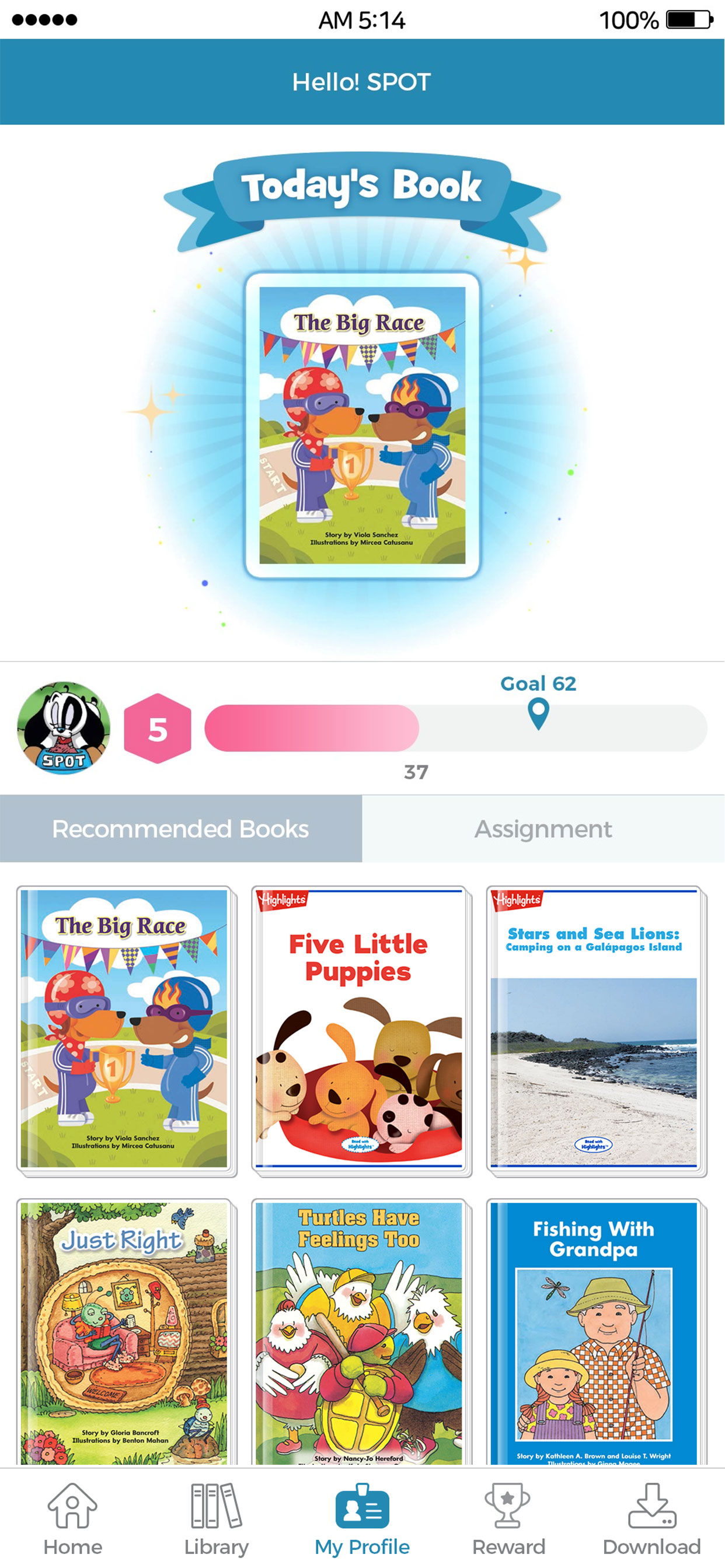 Highlights Library Reading