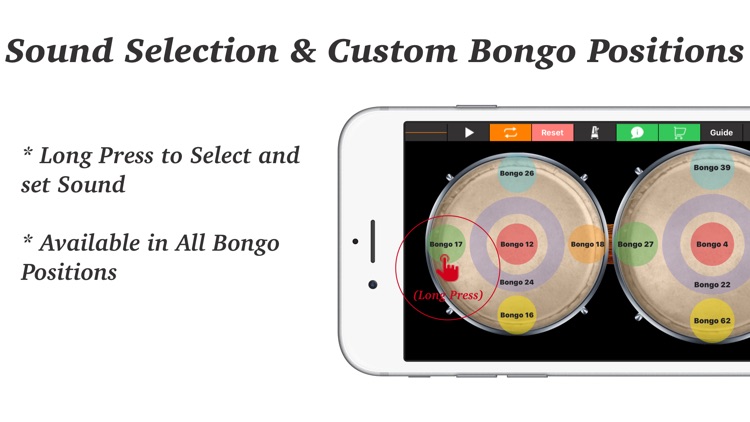 Bongos - Drum Percussion Pad