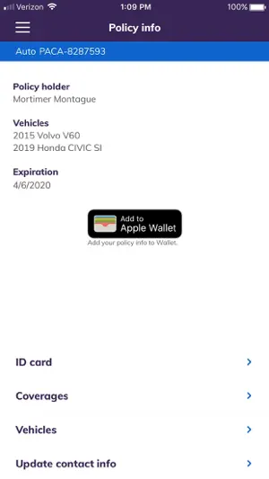 Esurance Mobile screenshot 1