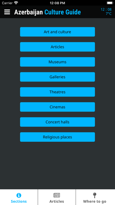 Screenshot #1 pour Azerbaijan Culture Guide