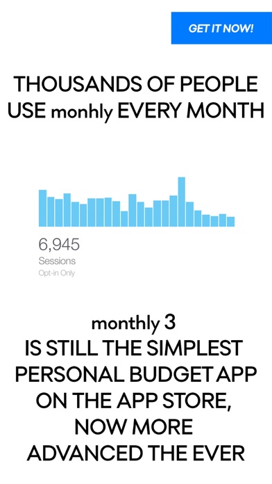 monthly 3 - personal budget Screenshot