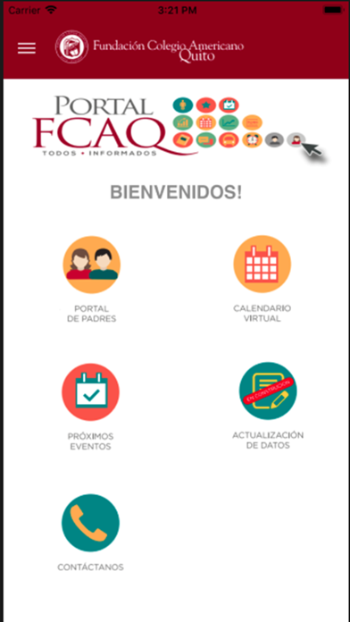 Portal FCAQ screenshot 2