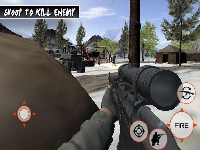 Assault Enemy Barrack 2019, game for IOS