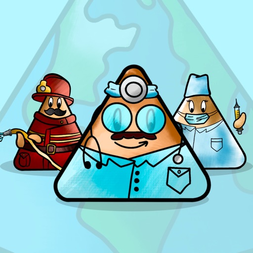 Triangular World: Made by Kid iOS App