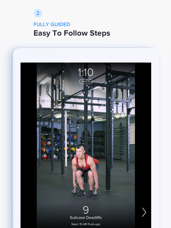 Screenshot #5 pour Keelo - Strength HIIT Workouts