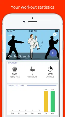 Game screenshot Combat Strength Workout MMA mod apk