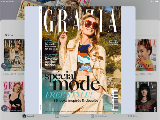 Grazia Magazine iPad app afbeelding 4