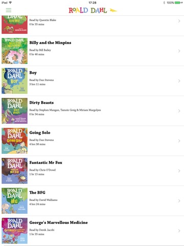 Roald Dahl Audiobooksのおすすめ画像4