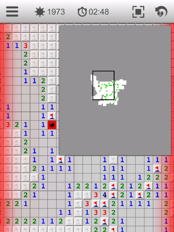 Screenshot #6 pour Minesweeper XL classic + undo