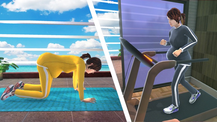 Pregnant Mom & Baby Simulator