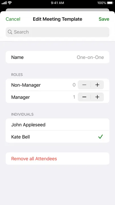 Meeting Cost Timers iPhone-skjermbilde 9