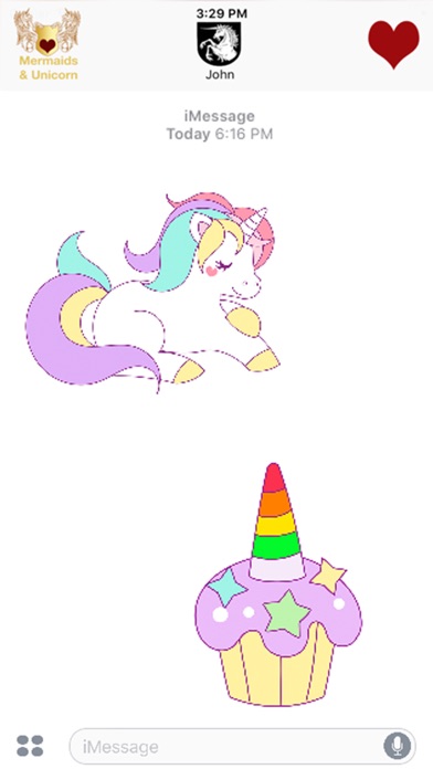 Rainbow Pony Stickers Screenshot