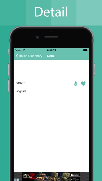 Italian Dictionary Offline Screenshot