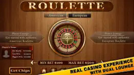 roulette - casino style iphone screenshot 2