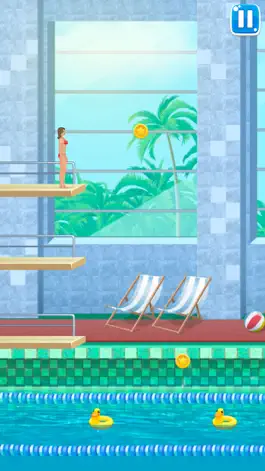 Game screenshot Flip Diving Swimming Simulator apk