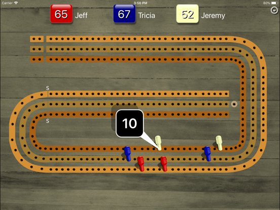 Screenshot #6 pour Cribbage Pegboard
