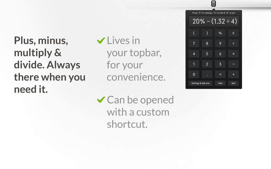 #3. Calculator • Pro (macOS) 由: Holger Sindbaek