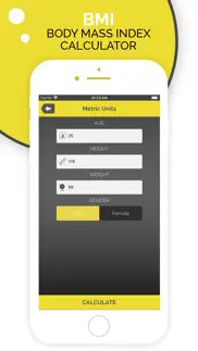 fitness bmi calculator iphone bildschirmfoto 3