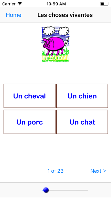 How to cancel & delete French Grammar Question Bank from iphone & ipad 3
