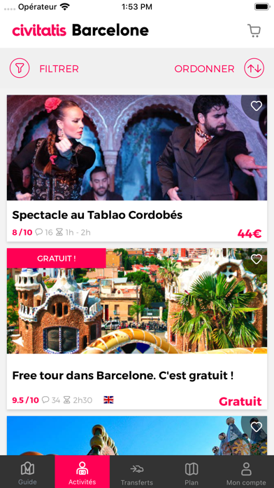 Screenshot #3 pour Guide Barcelone Civitatis.com